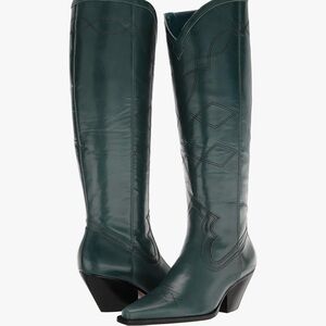 Vince Camuto Teal Over the Knee Boots